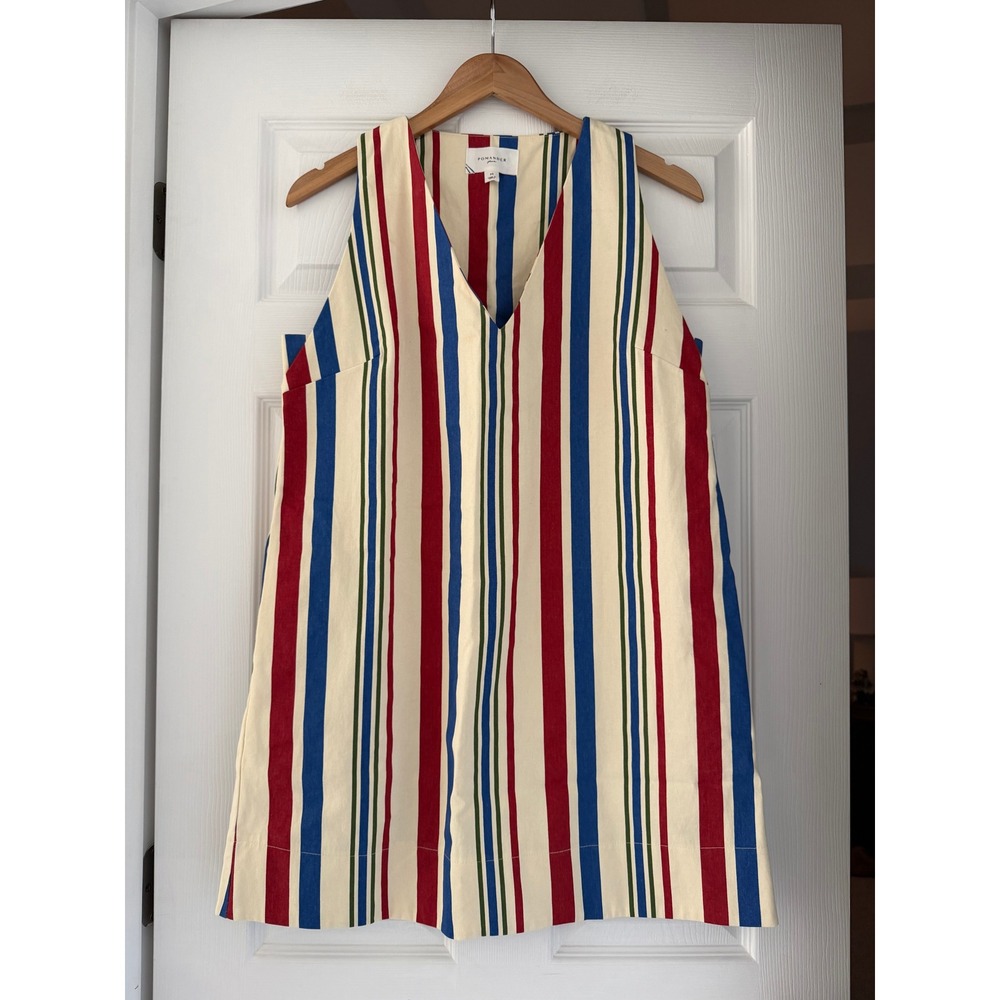 Tuckernuck Pomander Place Americana Stripe Kira Mini Dress Preppy Casual